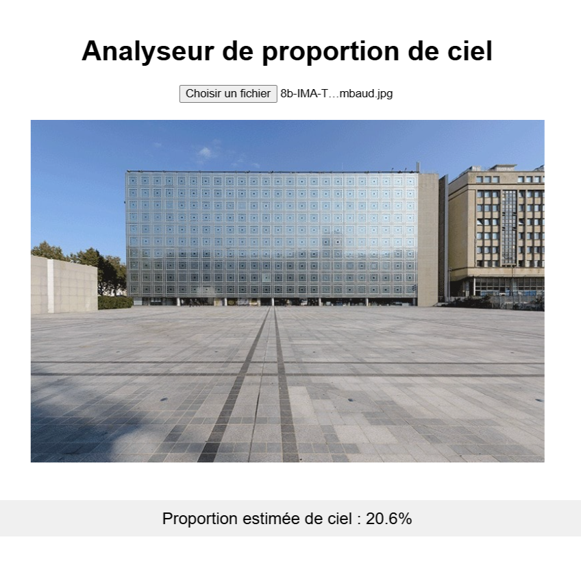 « Proportion de Ciel » – RENDU – CLAUDE AI